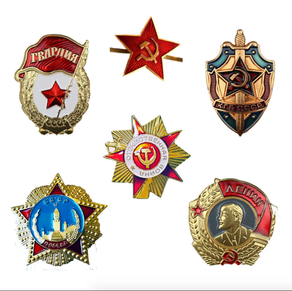Paquete de 6 pines de la URSS