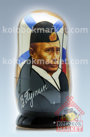 Matrioshka Putin, 5 pzas 10.5 cm